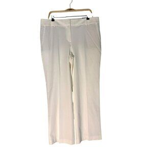 NWT Talbots Newport Pant Full-Length Cotton Blend Trouser Leg Size 16